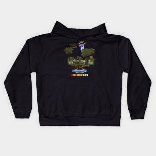 Ranger Infil  - N Co, Ranger, 173rd Airborne Bde, Vietnam Jungle Kids Hoodie